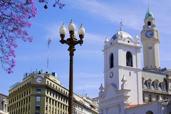 Berömd Och Trevlig 19Th Talet Historisk Europeisk Byggnad Centrala Buenos — Stockfoto