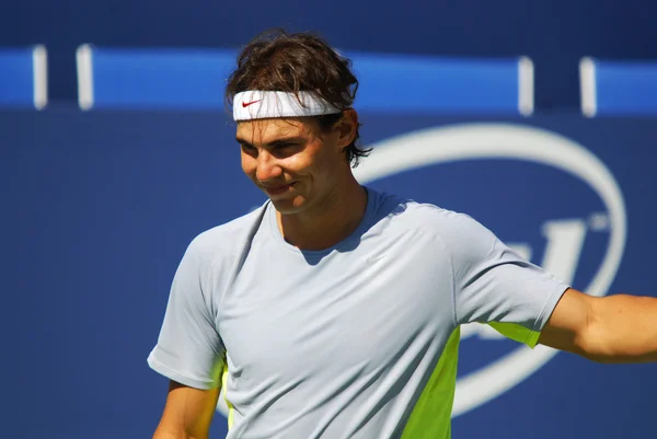 Montreal Auguste Rafael Nadal Quadra Treinamento Copa Montreal Rogers Agosto — Fotografia de Stock