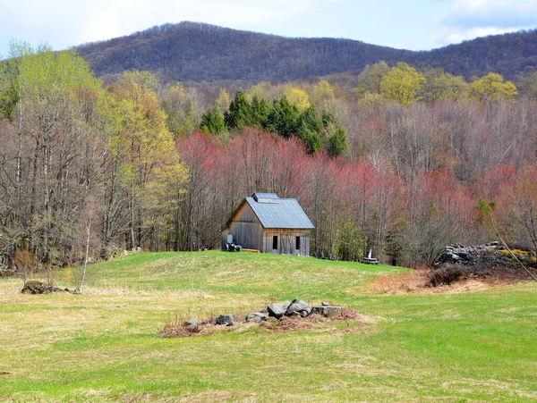 Bromont Quebec Canada 2021 Vårsäsongen Har Östra Townships Ett Stort — Stockfoto