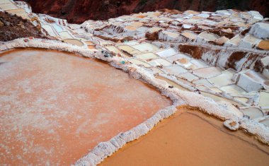 Salinas de Maras, Cusco yakınlarındaki Urumbamba Vadisi 'nde, Qaqawinay Dağı' nın yamaçlarında 3.380 metre yükseklikte yer almaktadır.