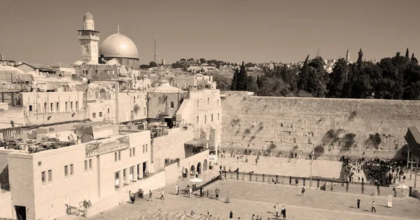 Jerusalem Israel Prière Hassidique Juive Sur Mur Occidental Mur Des — Photo