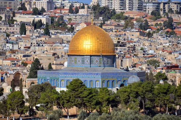 Israele Gerusalemme Monte Del Tempio Conosciuto Come Nobile Santuario Gerusalemme — Foto Stock