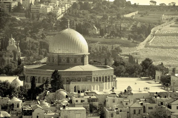 Jerusalem Israel Der Tempelberg Bekannt Als Das Edle Heiligtum Von — Stockfoto