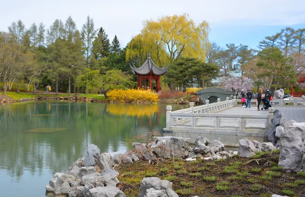 Montreal Canada 2021 Chinese Garden Montreal Botanical Garden Considered One — Stock Photo, Image