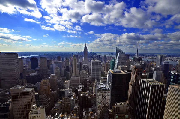 New York City Oct Midtown Empire State Building Octobre 2013 — Photo