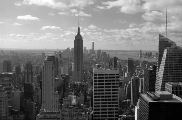 New York City Mei Het Empire State Building Meer Dan — Stockfoto