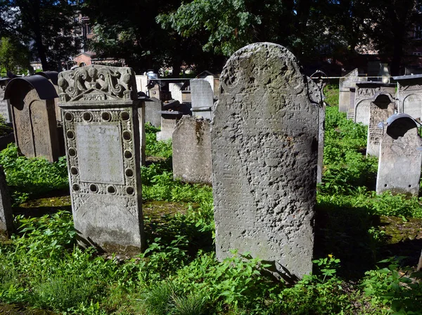 Kracow Poland Cemetery Remah Synagogue Built 1553 Edge Newly Established — Stock Photo, Image