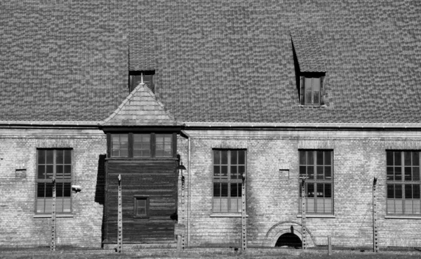 Auschwitz Birkenau Poland Άουσβιτς Στρατόπεδο Συγκέντρωσης Ήταν Ένα Δίκτυο Γερμανικών — Φωτογραφία Αρχείου