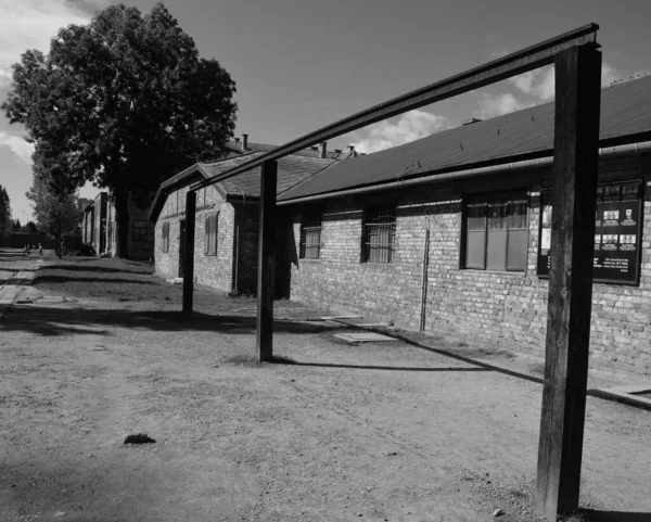 Auschwitz Birkenau Polonia Campo Concentración Auschwitz Era Una Red Campos —  Fotos de Stock