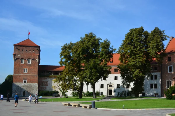 Krakau Polen Der Wawel Ist Eine Burg Zentrum Von Krakau — Stockfoto