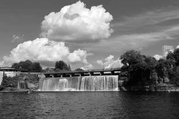 Ottawa Ontario Canada 2021 Las Cataratas Rideau Son Cascadas Ubicadas —  Fotos de Stock