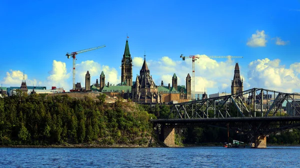 Ottawa Ontario Canada 2021 Royal Alexandra Interprovincial Bridge Alexandra Bridge — Φωτογραφία Αρχείου