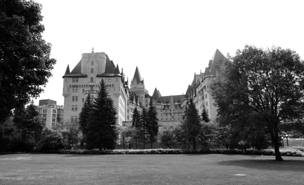Ottawa Ontario Canada 2021 Chateau Laurier Hotel Ten Zamek Jak — Zdjęcie stockowe