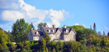 Kanada 'da güzel tipik bir ev