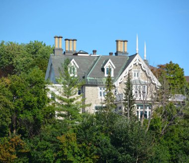 Kanada 'da güzel tipik bir ev