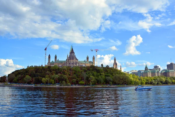 Ottawa Ontario Canada 2021 Oslavách 150 Výročí Založení Kanady Uzavře — Stock fotografie