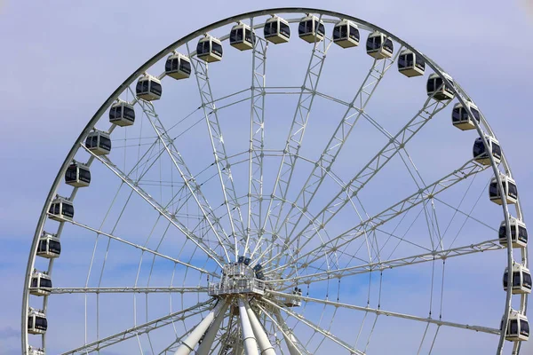 Montreal Canada Grande Roue Montreal Самое Высокое Колесо Обозрения Канаде — стоковое фото