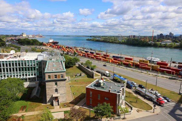 Montreal Quebec Canada 2021 Hamnen Montreals Järnvägsterminal Grundades 1907 Det — Stockfoto