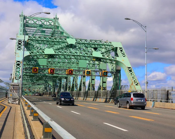 Montreal Kanada 2021 Die Jacques Cartier Brücke Ist Eine Freitragende — Stockfoto