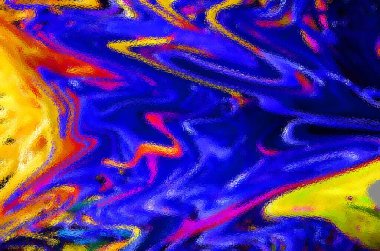 Parlak yüzey veya parlak cam üzerinde dalgalı parlak renkler desenli soyut arkaplan