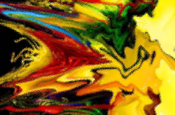 Abstract Achtergrond Met Golvende Sprankelende Kleuren Patroon Glanzend Glanzend Oppervlak — Stockfoto