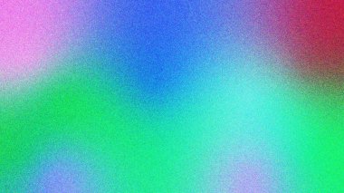 Poster tasarımı için dalga desenli renkli gradyanın soyut arkaplanı. Retro gradyan arkaplan gürültü dokusu efekti.