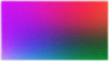 Kırmızı, mor, yeşil, gürültülü, soyut arkaplan. Web afişi poster tasarımı için gradyan soyut arkaplan, tahıl dokusu efekti, kopyalama alanı, arkaplan.