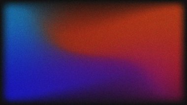 Gürültülü ses efektli soyut arkaplan renkleri. Web afişi poster tasarımı için gradyan soyut arkaplan, tahıl dokusu efekti, kopyalama alanı, arkaplan.