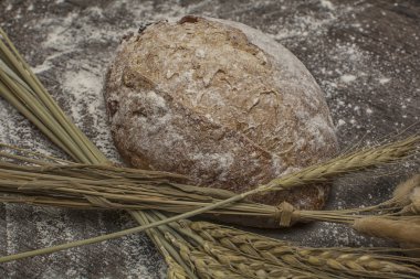 taze sıcak ekmek buğday unu
