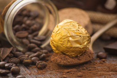 Dekorasyonu ile İtalyan çikolata tatlılar