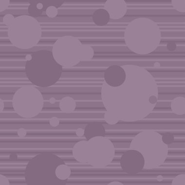 Çizgiler ve daireler. Sorunsuz vektör desen