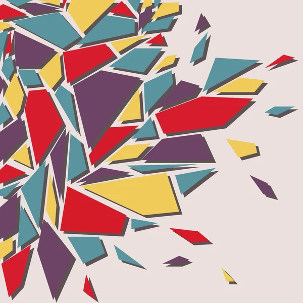 Arka plan. Kırık cam etkisi