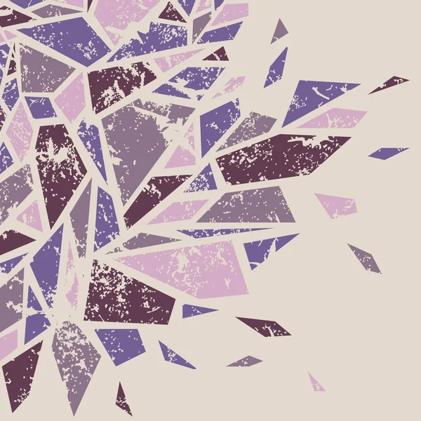 Arka plan. Kırık cam etkisi