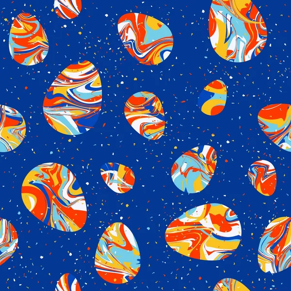 Süslü yumurtalar ve 'Paskalya' ile kusursuz Paskalya Arkaplanı