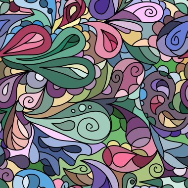 Parlak renkli süslü tasarlamak