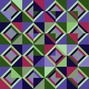 Renkli üçgen. Seamless modeli