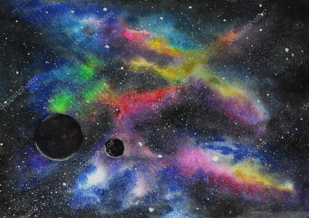 星 惑星や星雲の深い宇宙背景 ウォート ストック写真 C Kriselka1