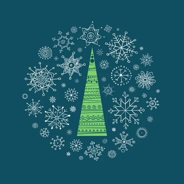 Ensemble de Noël — Image vectorielle