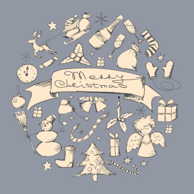 Mutlu yıllar kartı.