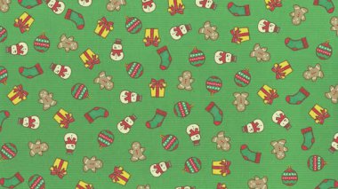 Noel şablonu arkaplan canlandırması