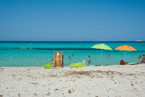 Plage de Bodri, Corbara, Korsyka — Zdjęcie stockowe