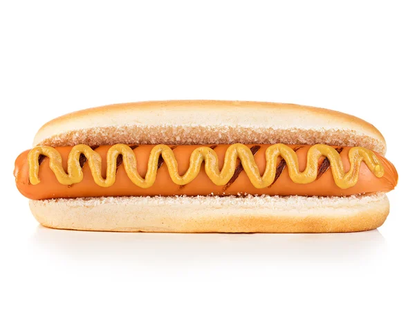 Hot dog isolé — Photo