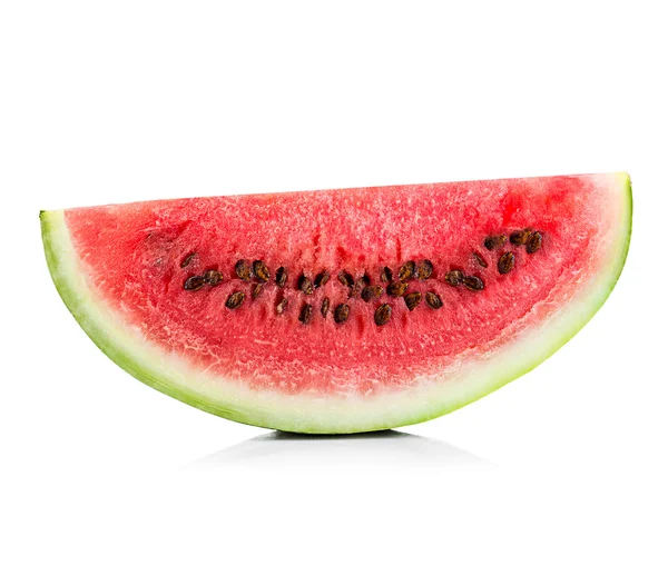 Watermelon close-up isolated on a white background — Stock Photo, Image