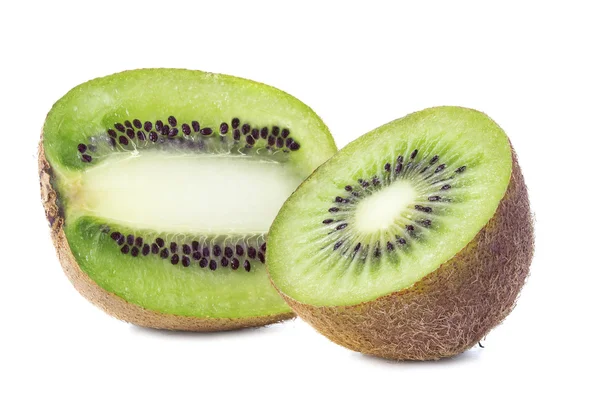 Kiwi fruit close-up isolated on a white background. — Stock Photo, Image