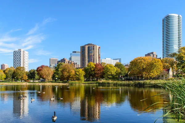 Loring Park in autunno 1 — Foto Stock