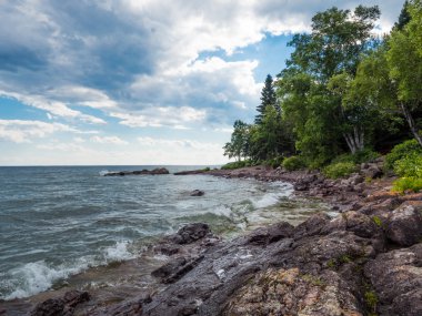 Lake Superior Shore Lutsen 1
