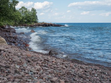 Lake Superior Shore Lutsen, Minnesota