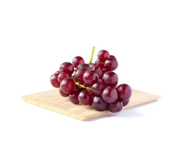 Picture Red Grape Isolated White Background — Stock Photo, Image