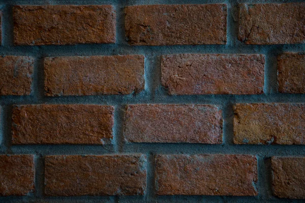 Zdjęcie Czerwonej Cegły Ściany Tekstury Tła Dekoracji Wnętrz Lub Zewnątrz — Zdjęcie stockowe