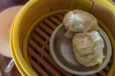 Çince (Çin böreği buğulama toplamı Shumai Dim)